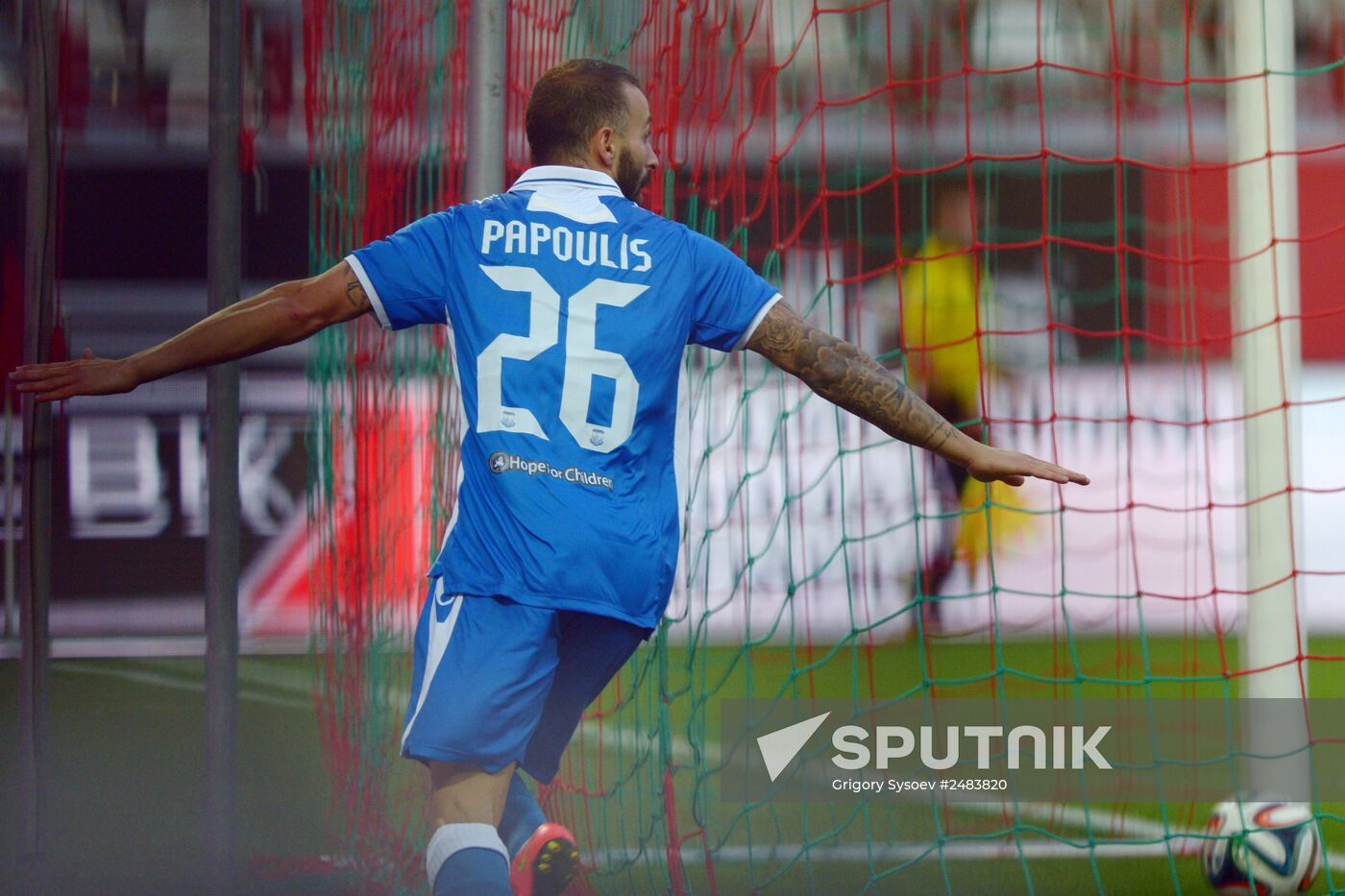 Football. Europa League. Lokomotiv vs. Apollon