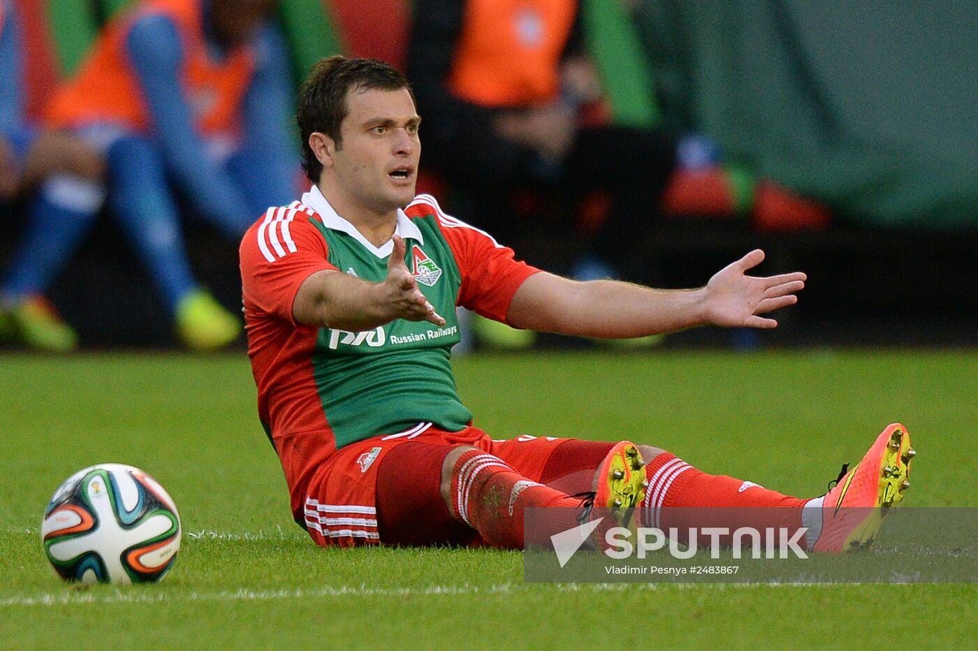 Football. Europa League. Lokomotiv vs. Apollon