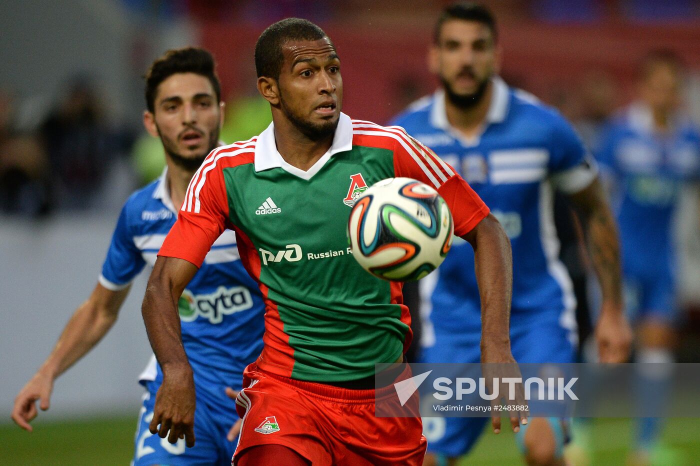 Football. Europa League. Lokomotiv vs. Apollon