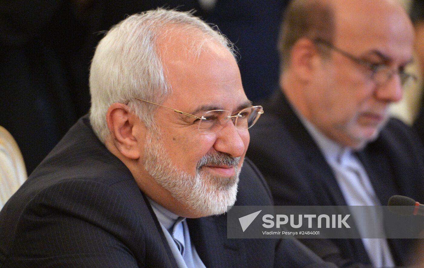 Foreign Minister Sergei Lavrov meets with Iranian counterpart