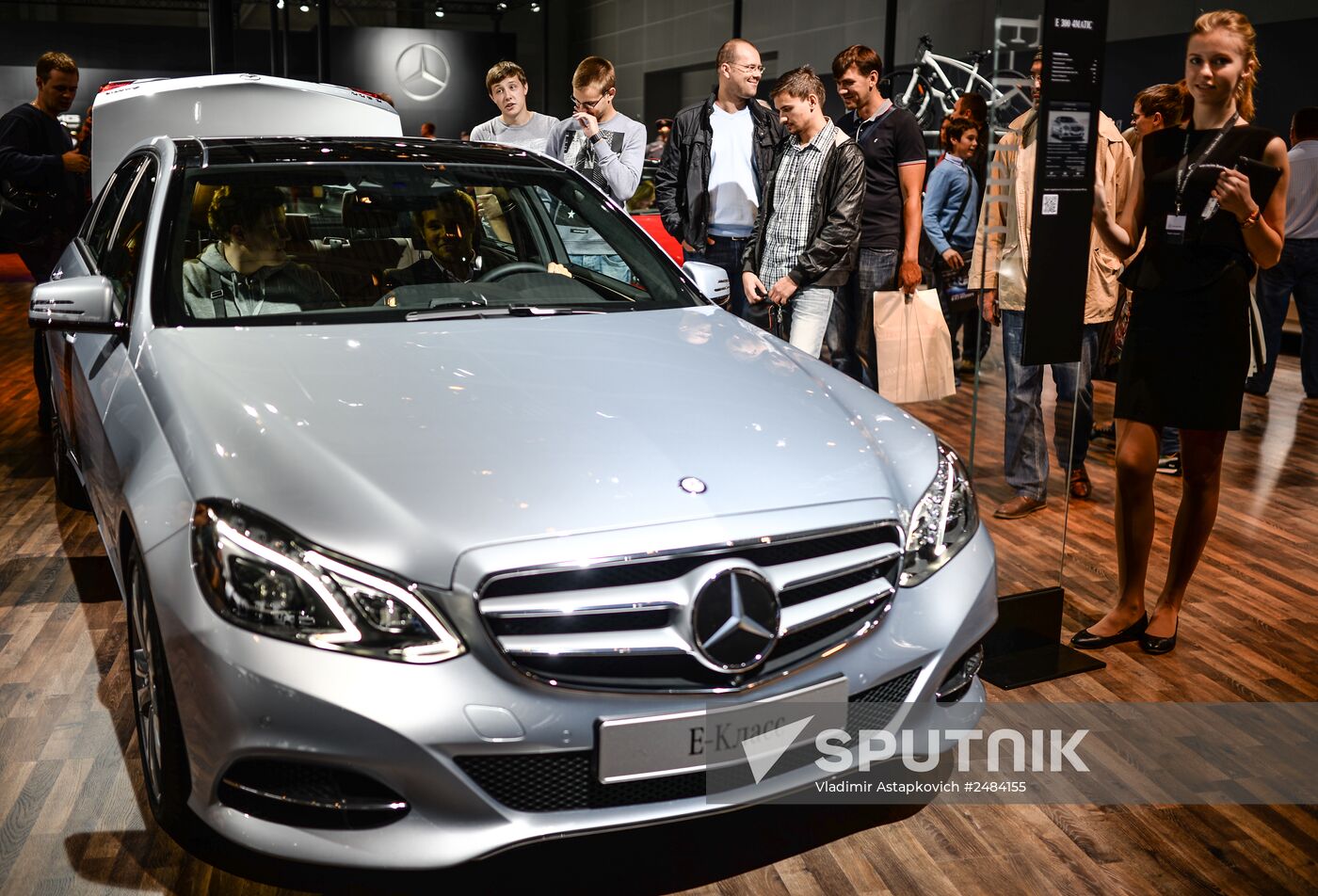 Moscow International Automobile Salon 2014 opens for visitors