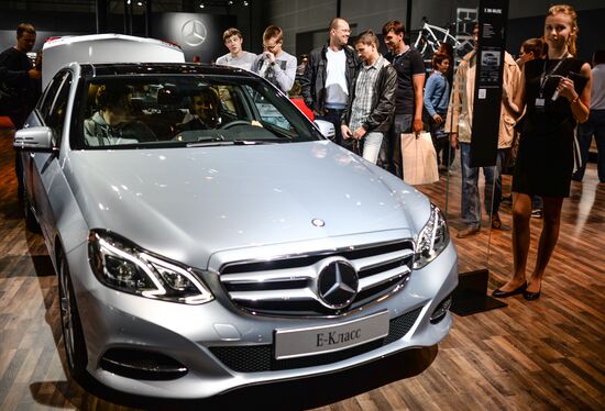 Moscow International Automobile Salon 2014 opens for visitors