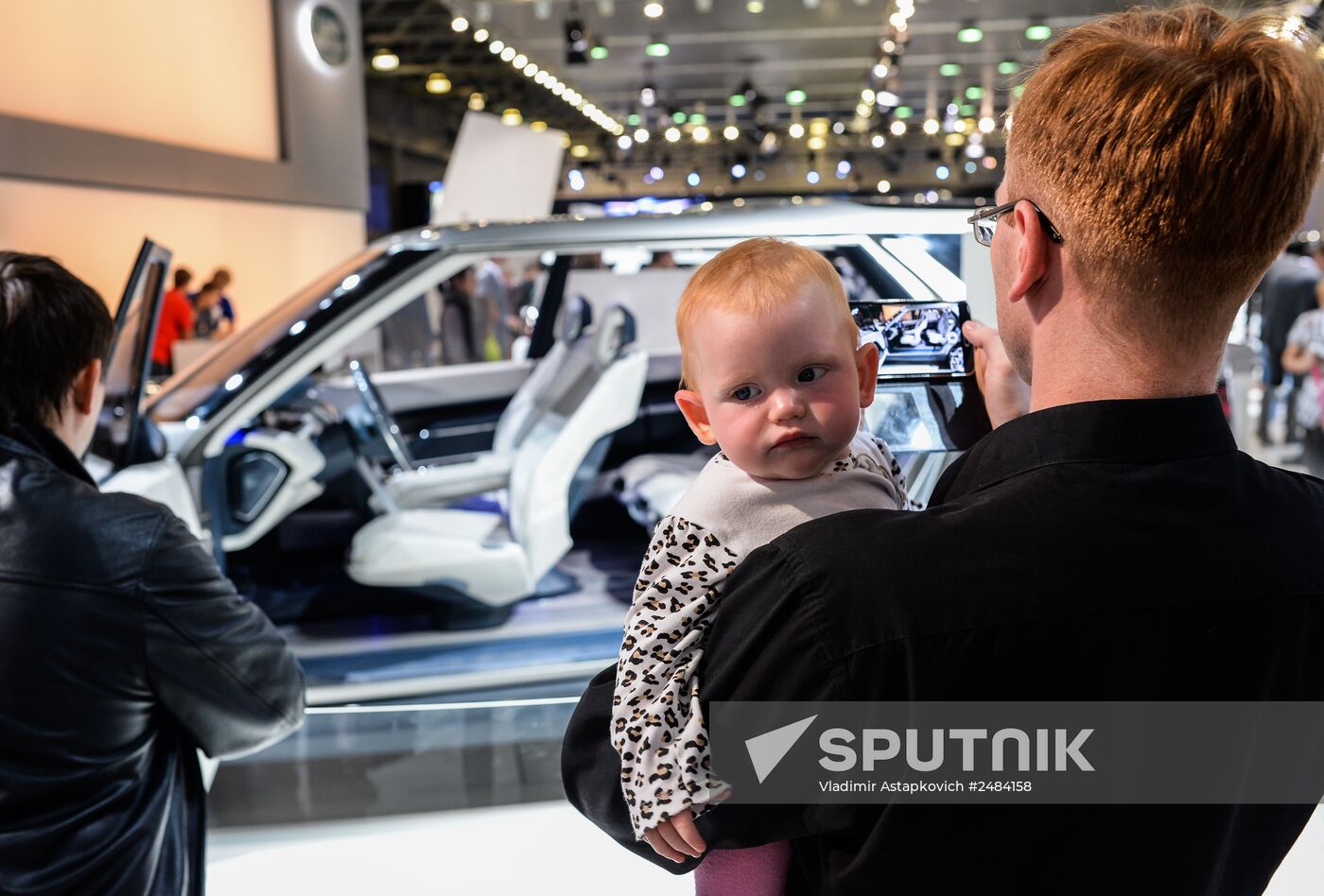 Moscow International Automobile Salon 2014 opens for visitors