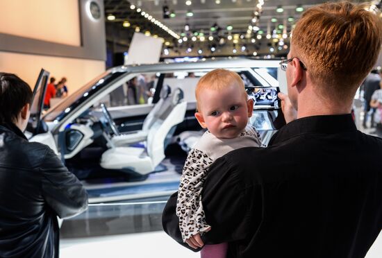 Moscow International Automobile Salon 2014 opens for visitors
