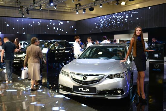 Moscow International Automobile Salon 2014 opens for visitors