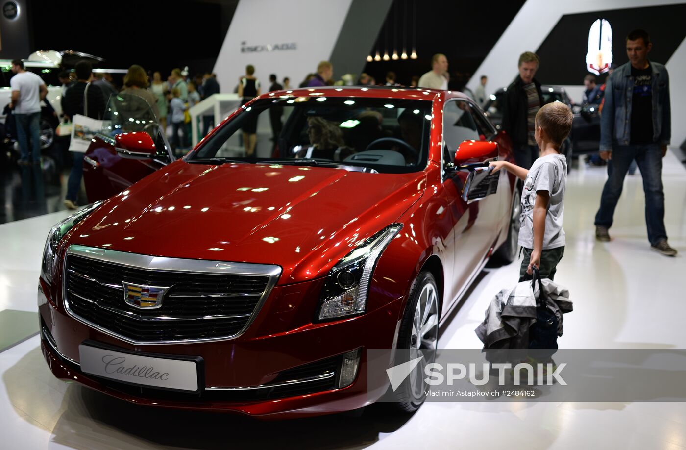 Moscow International Automobile Salon 2014 opens for visitors