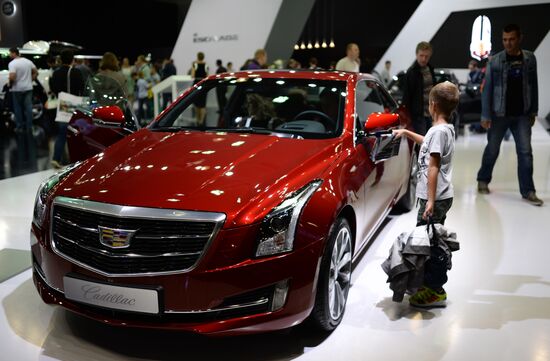 Moscow International Automobile Salon 2014 opens for visitors