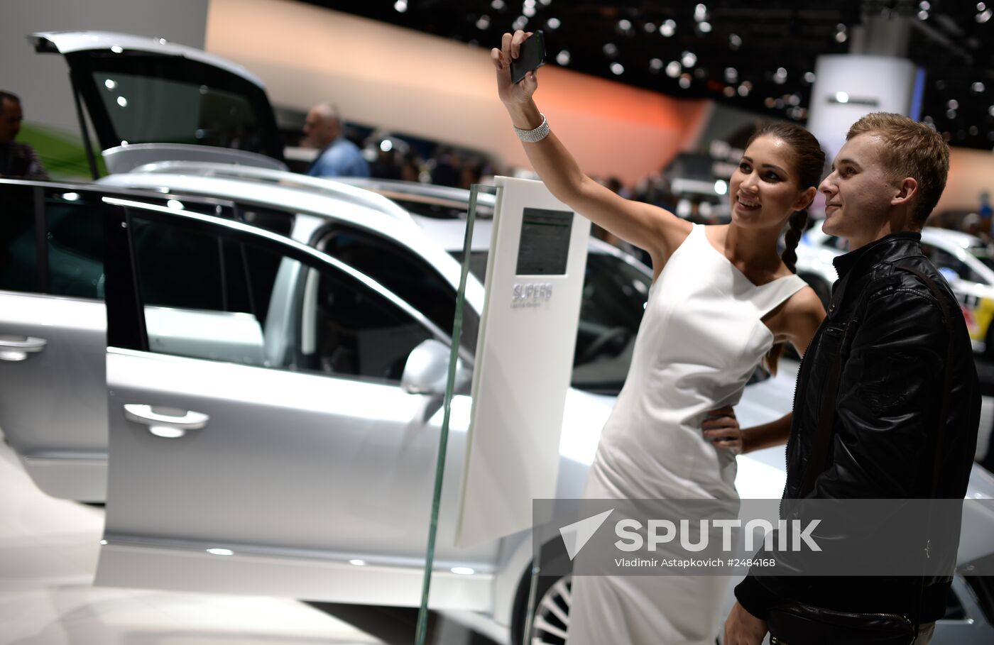 Moscow International Automobile Salon 2014 opens for visitors