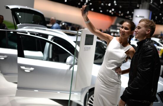 Moscow International Automobile Salon 2014 opens for visitors