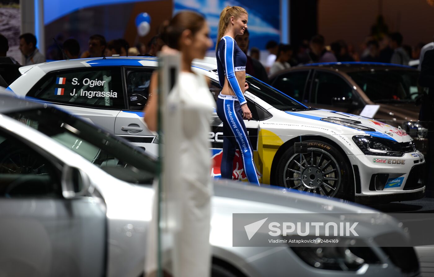Moscow International Automobile Salon 2014 opens for visitors