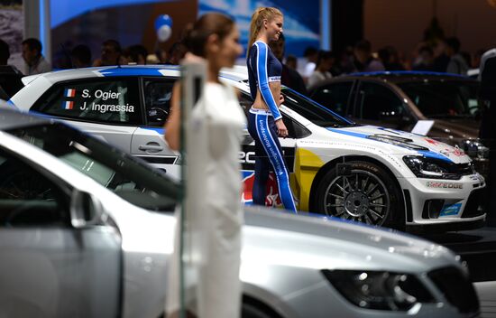 Moscow International Automobile Salon 2014 opens for visitors