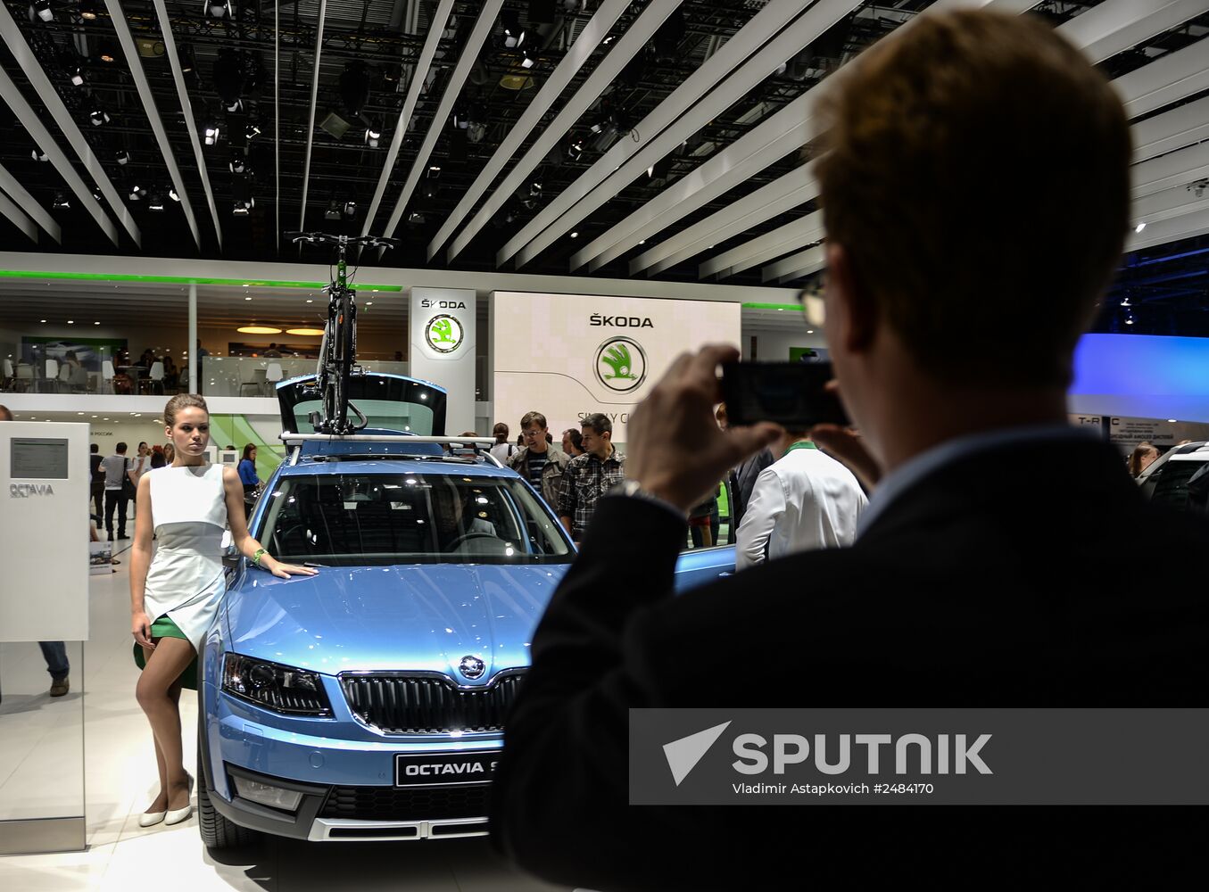 Moscow International Automobile Salon 2014 opens for visitors