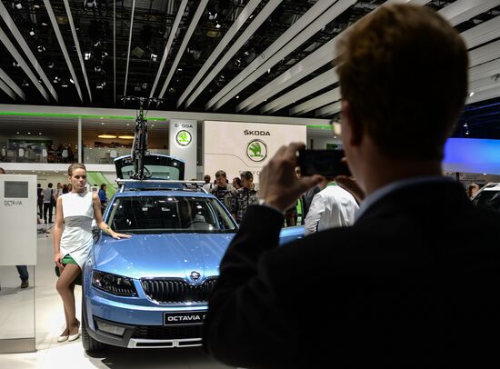 Moscow International Automobile Salon 2014 opens for visitors