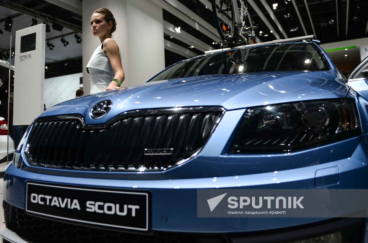 Moscow International Automobile Salon 2014 opens for visitors