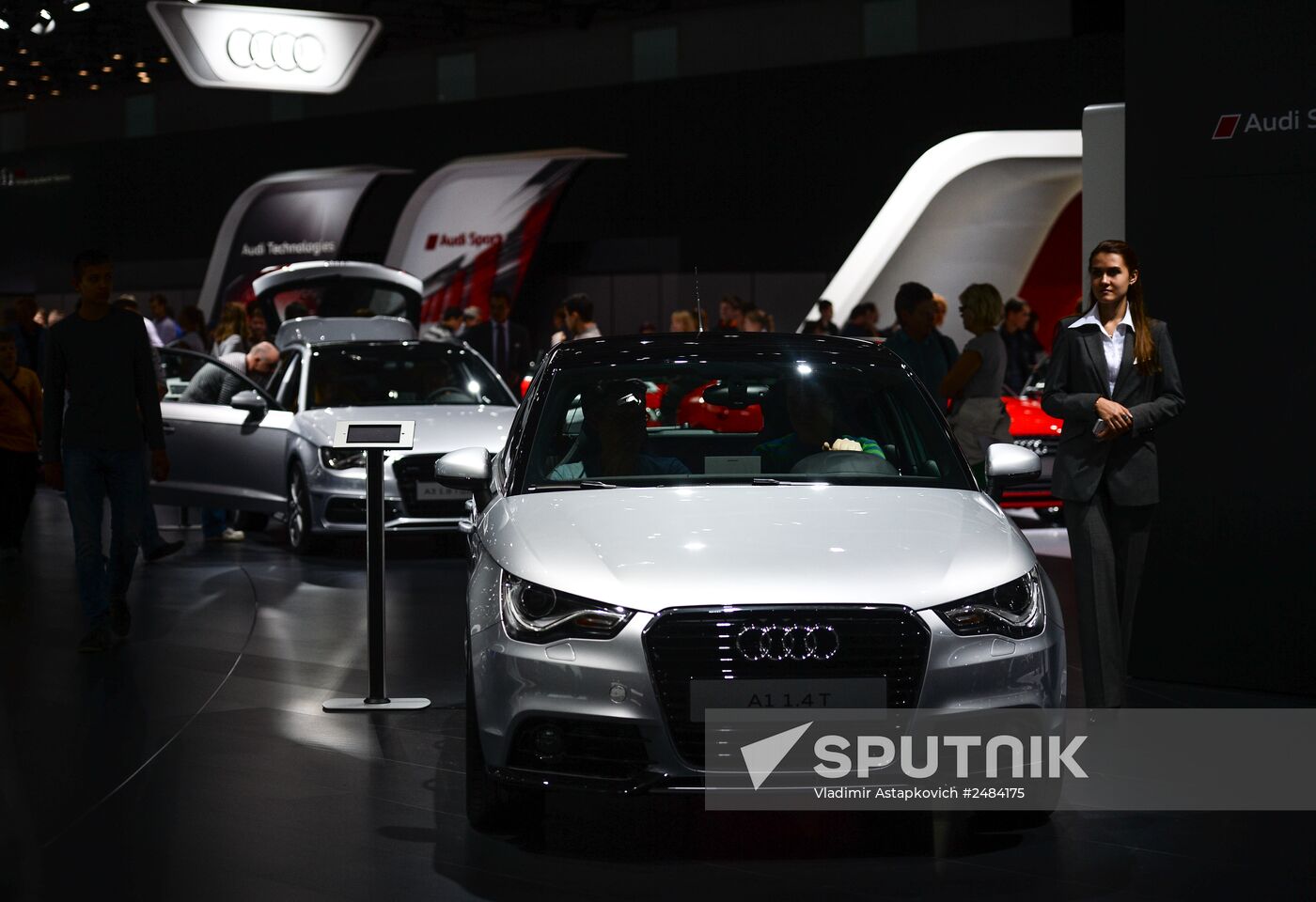 Moscow International Automobile Salon 2014 opens for visitors