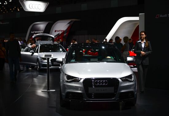Moscow International Automobile Salon 2014 opens for visitors