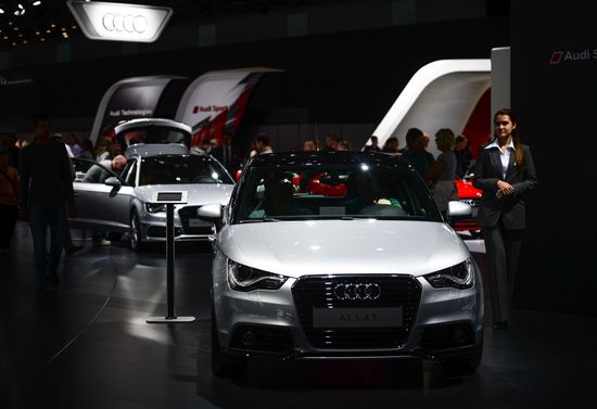 Moscow International Automobile Salon 2014 opens for visitors