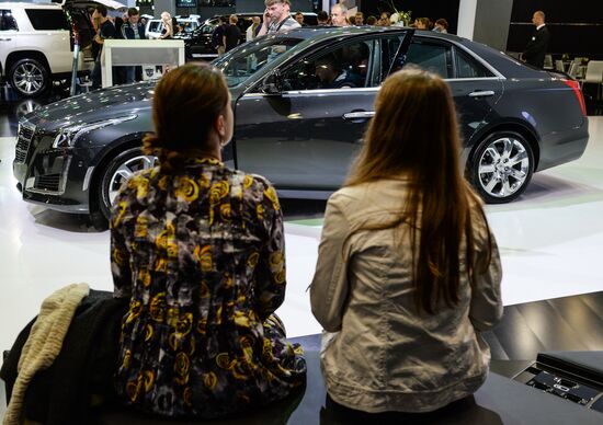 Moscow International Automobile Salon 2014 opens for visitors