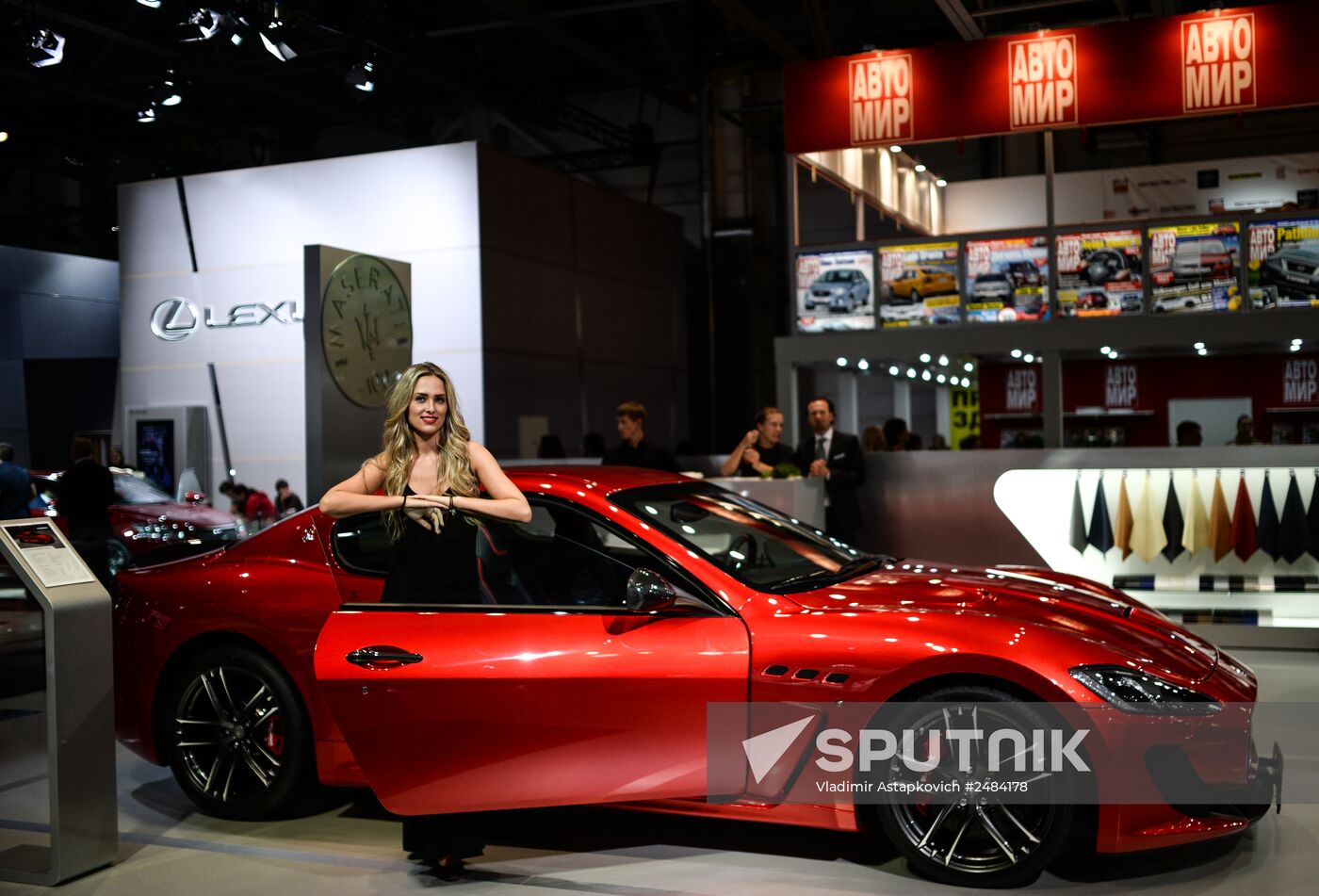 Moscow International Automobile Salon 2014 opens for visitors