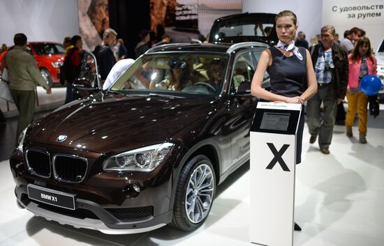 Moscow International Automobile Salon 2014 opens for visitors