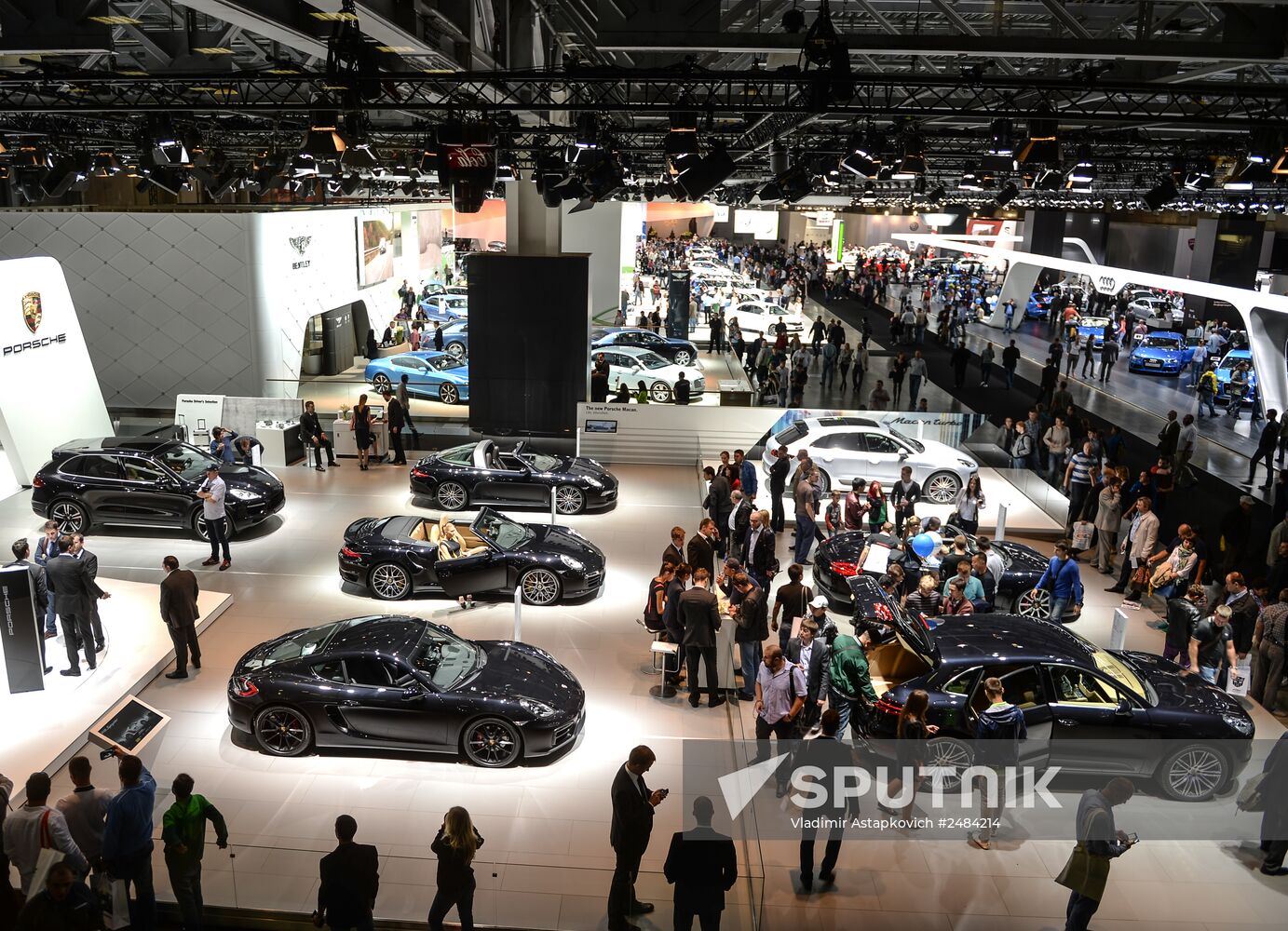 Moscow International Automobile Salon 2014 opens for visitors