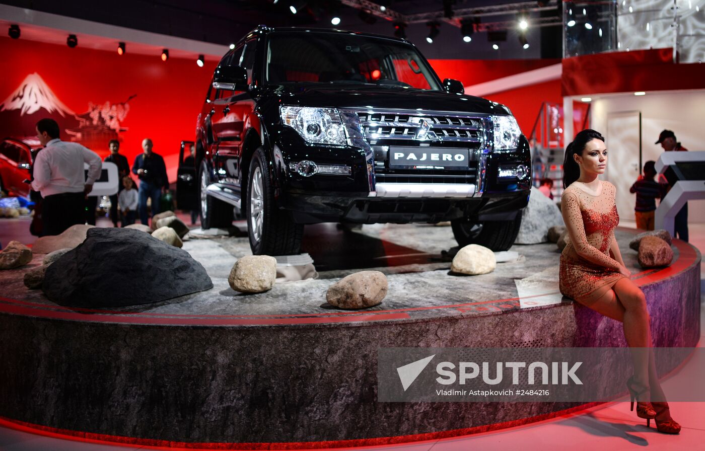 Moscow International Automobile Salon 2014 opens for visitors