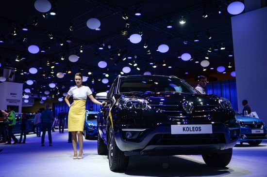 Moscow International Automobile Salon 2014 opens for visitors