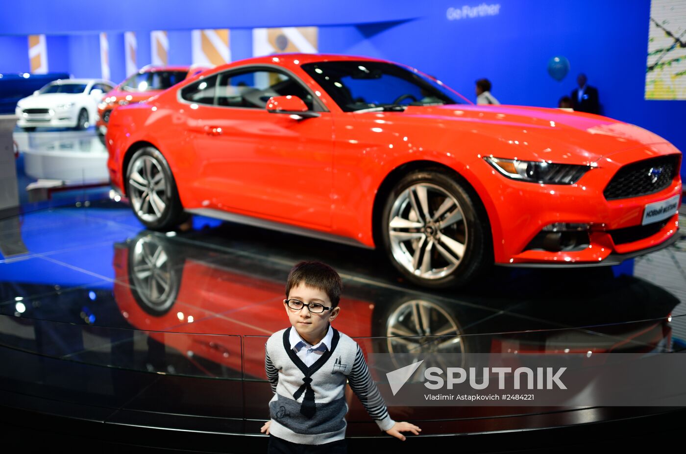 Moscow International Automobile Salon 2014 opens for visitors