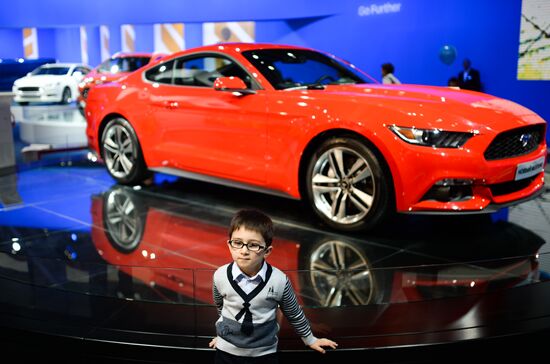 Moscow International Automobile Salon 2014 opens for visitors