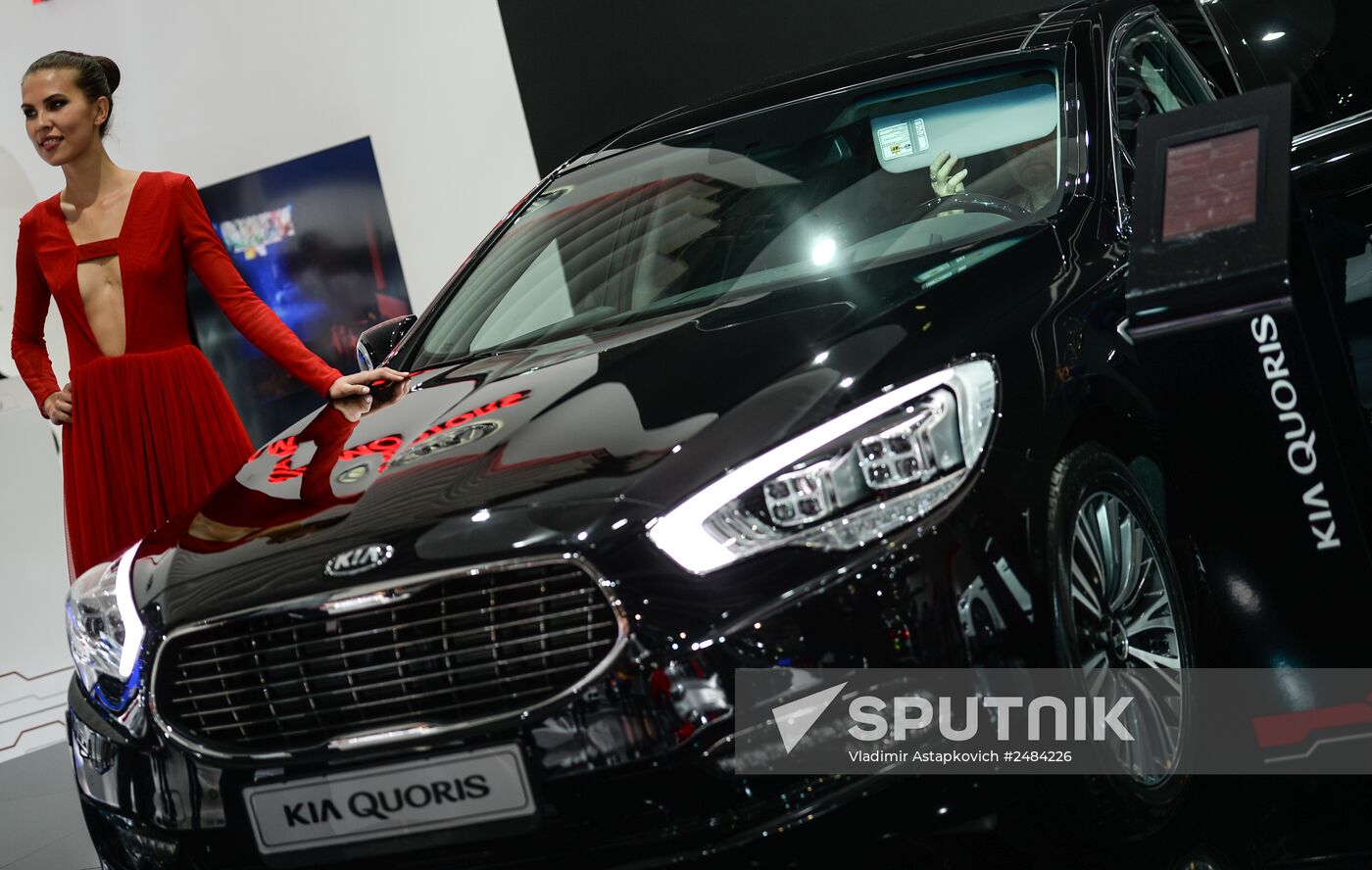 Moscow International Automobile Salon 2014 opens for visitors