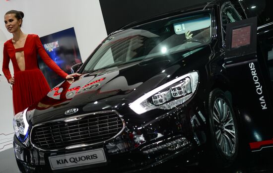Moscow International Automobile Salon 2014 opens for visitors