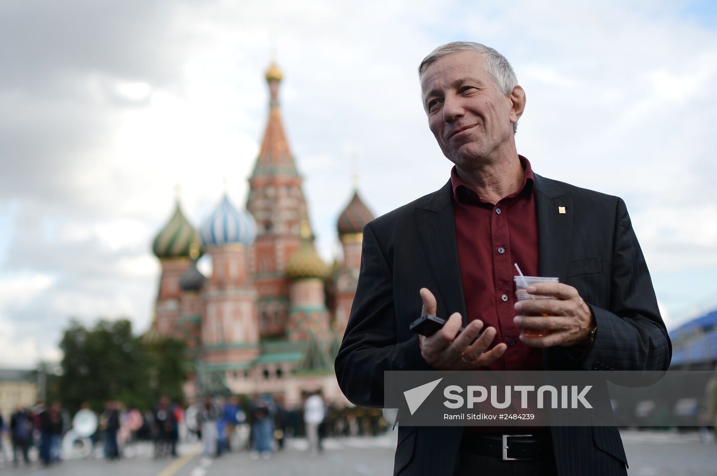 Spasskaya Tower International Military Orchestra opening rehearsal