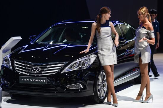 Moscow International Automobile Salon 2014 opens for visitors