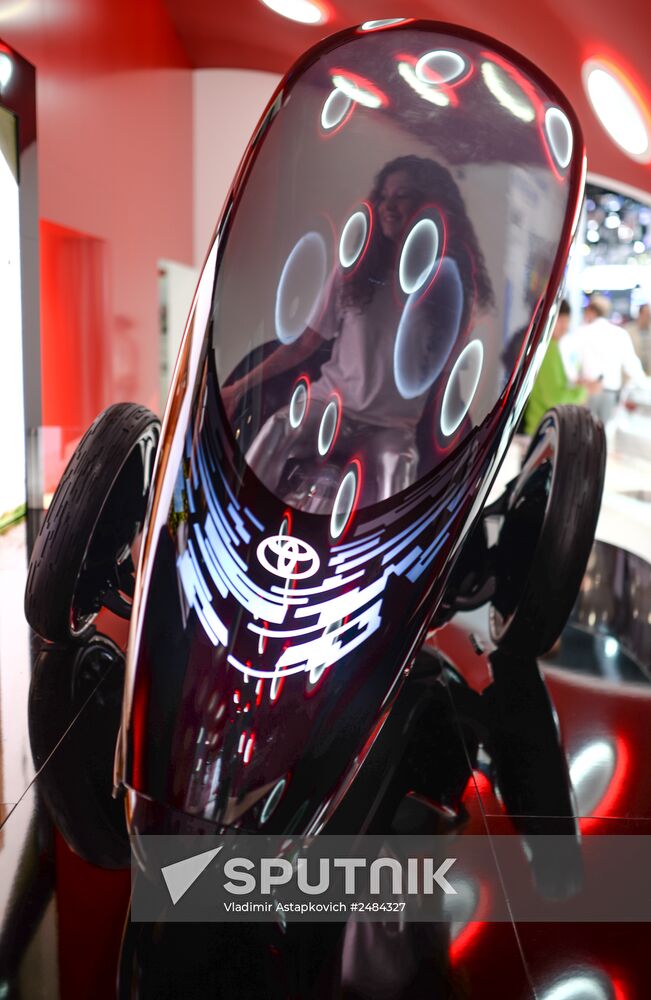Moscow International Automobile Salon 2014 opens for visitors