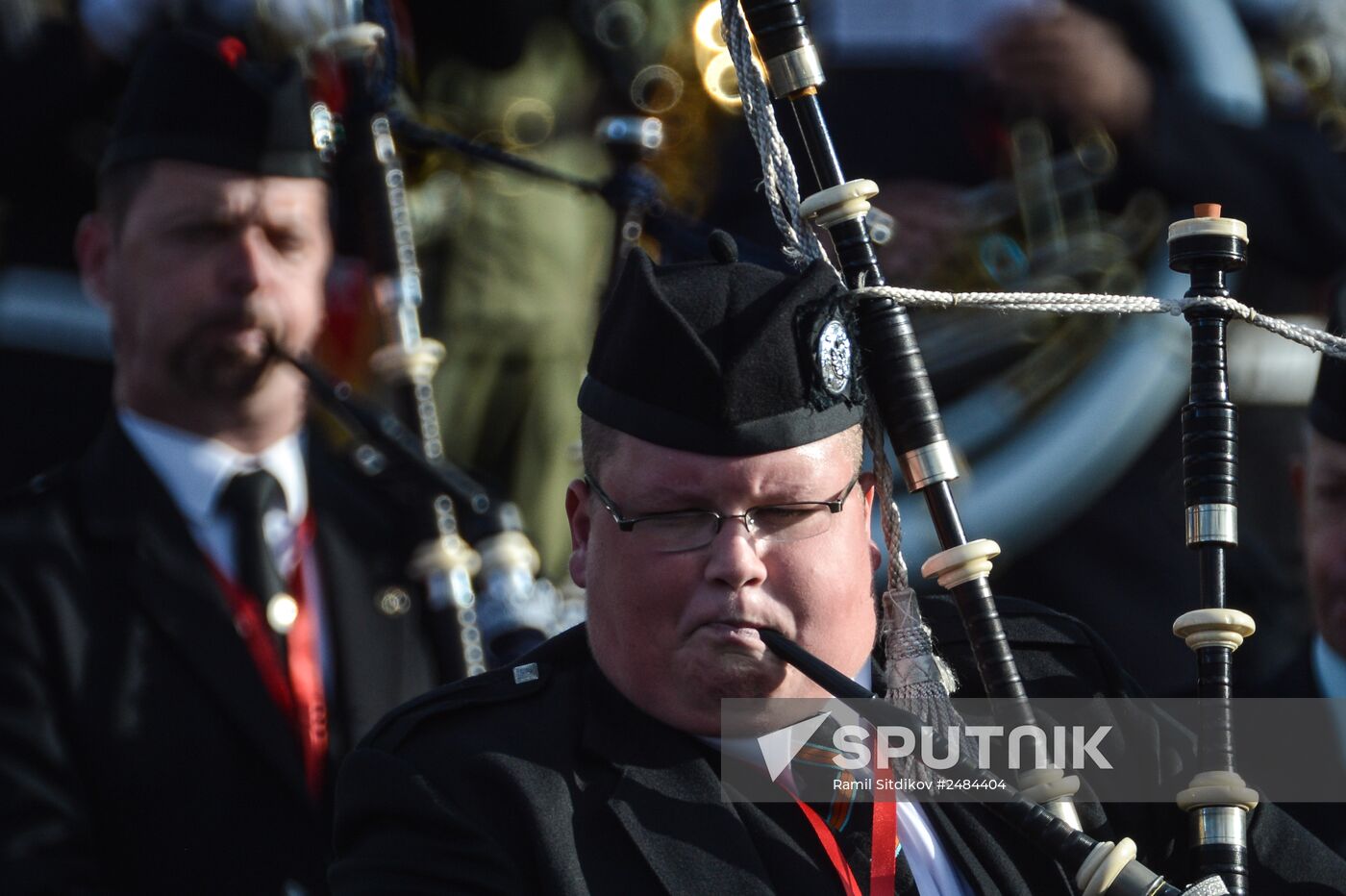 Spasskaya Tower International Military Orchestra opening rehearsal