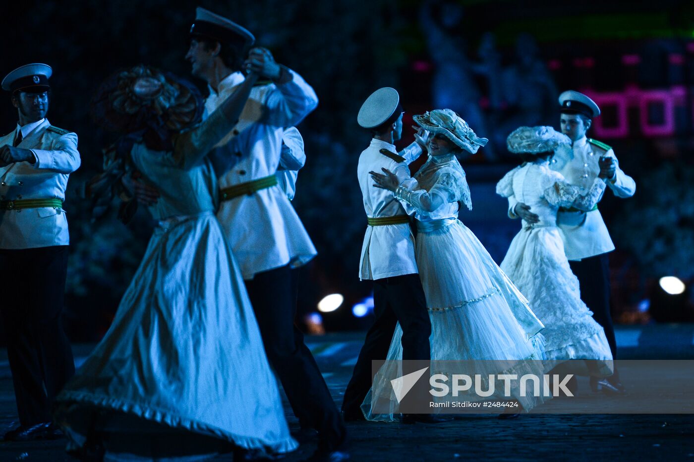 Spasskaya Tower International Military Orchestra opening rehearsal