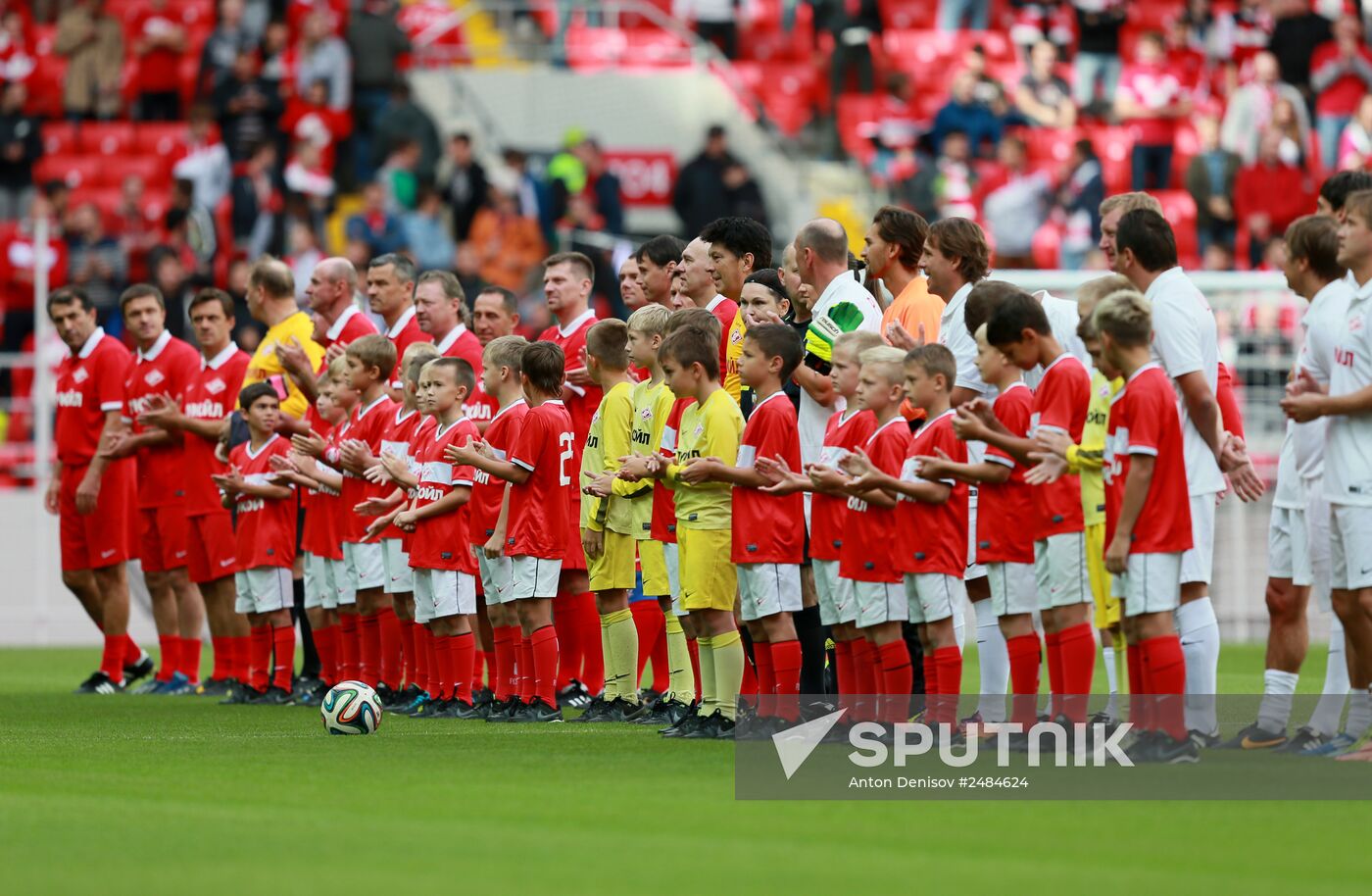 Football. Spartak Moscow All-Star Game