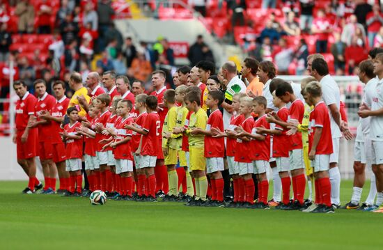 Football. Spartak Moscow All-Star Game