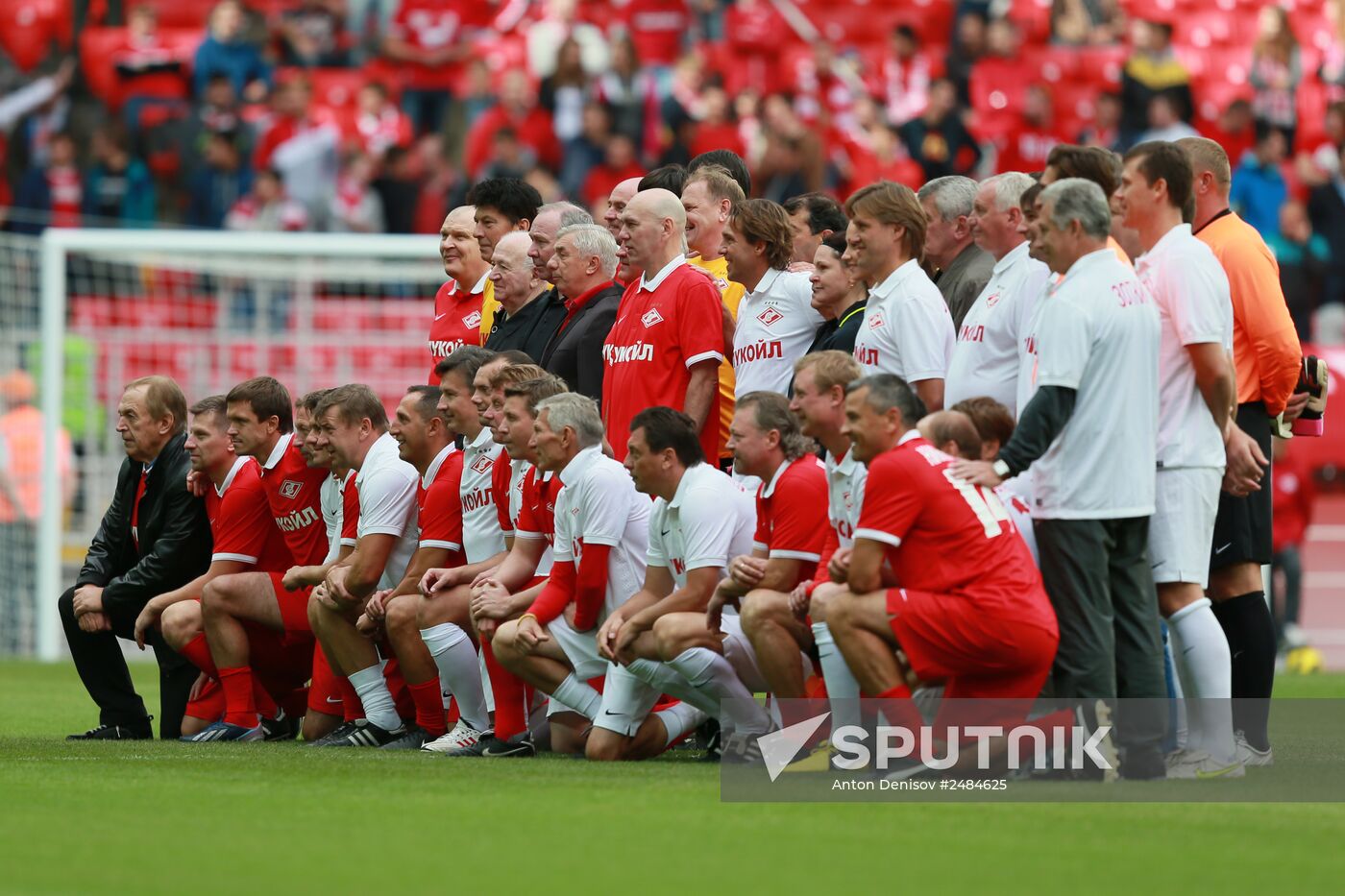 Football. Spartak Moscow All-Star Game