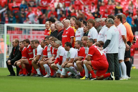 Football. Spartak Moscow All-Star Game