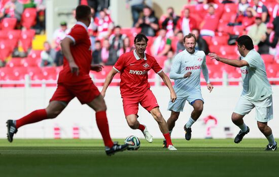 Football. Spartak Moscow All-Star Game