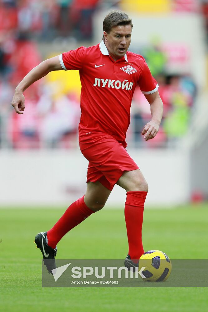 Football. Spartak Moscow All-Star Game