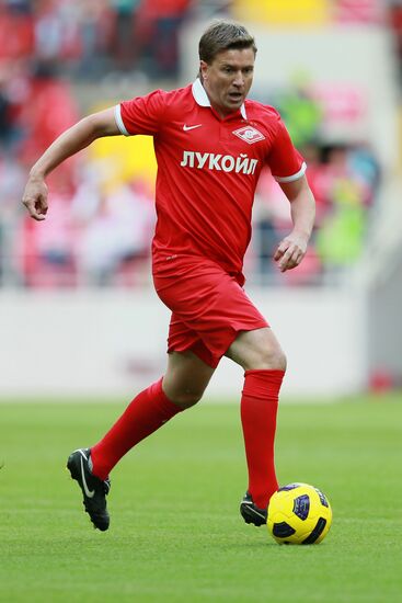 Football. Spartak Moscow All-Star Game