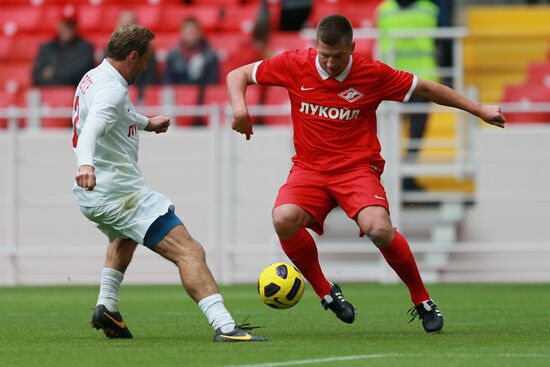 Football. Spartak Moscow All-Star Game