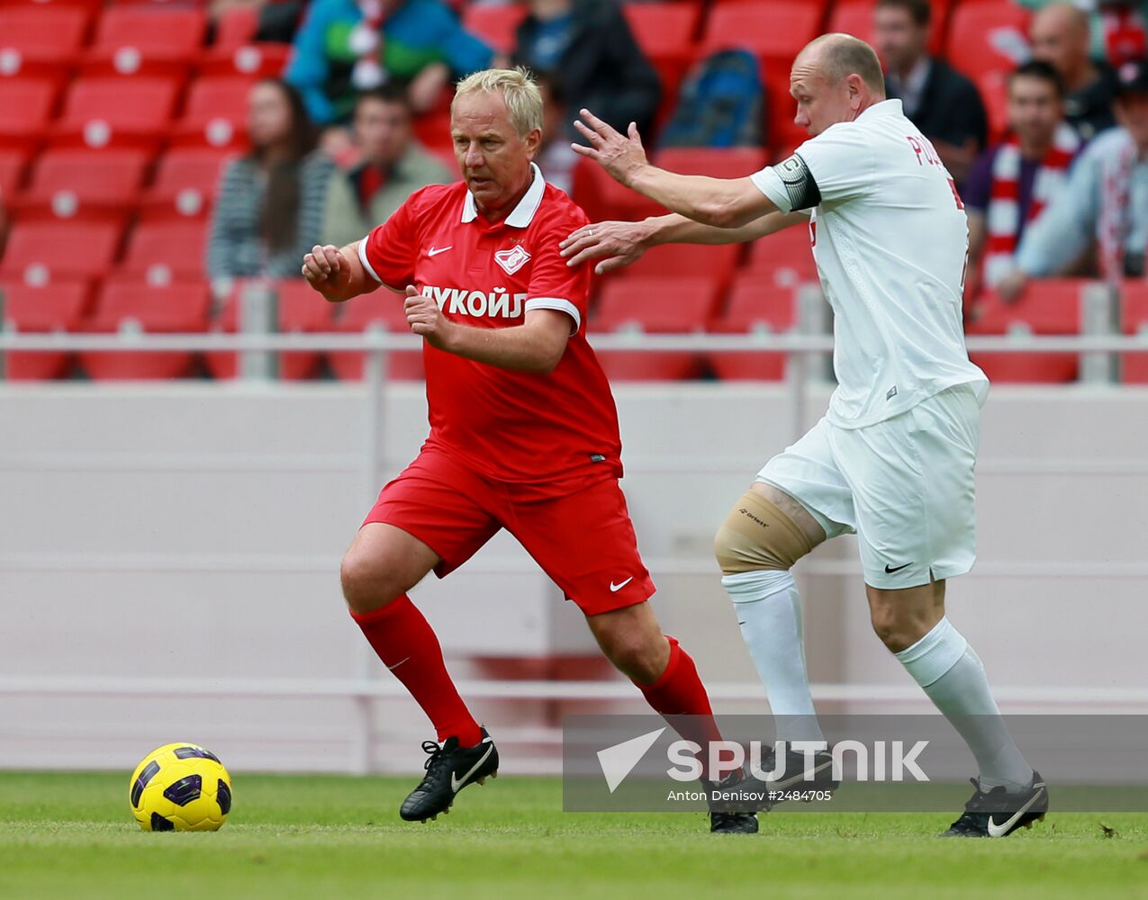 Football. Spartak Moscow All-Star Game