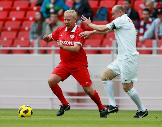 Football. Spartak Moscow All-Star Game