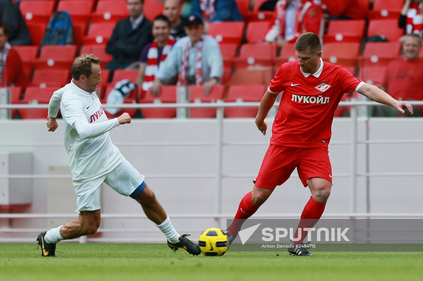 Football. Spartak Moscow All-Star Game