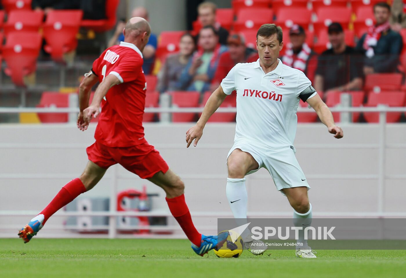 Football. Spartak Moscow All-Star Game