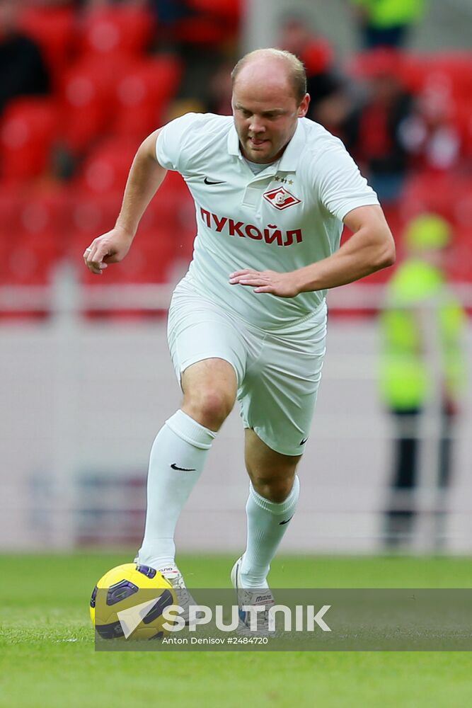 Football. Spartak Moscow All-Star Game