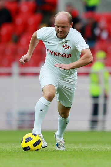 Football. Spartak Moscow All-Star Game